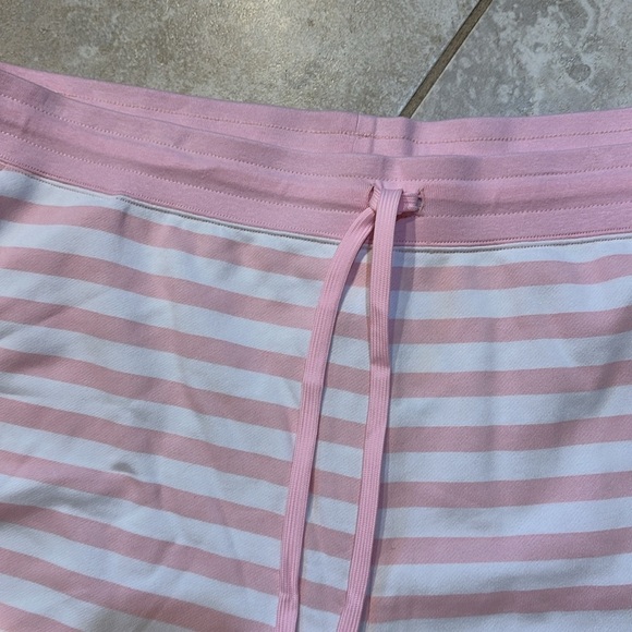 NWT! Draper James Natalie Knit Shorts Pink Awning Stripe 3X plus - Picture 6 of 7